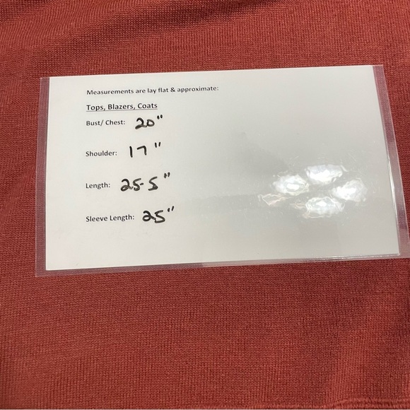 Robert Barakett Wool Silk Cashmere Quarter Zip Sweater Men’s Small Rust Red - Picture 10 of 12